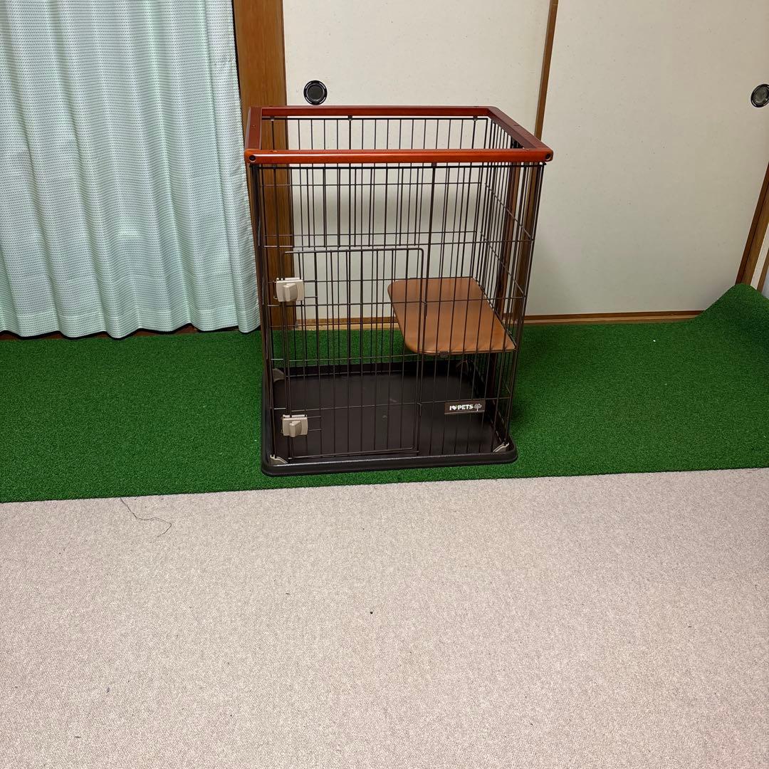 キャットゲージ　ブラウン　中型