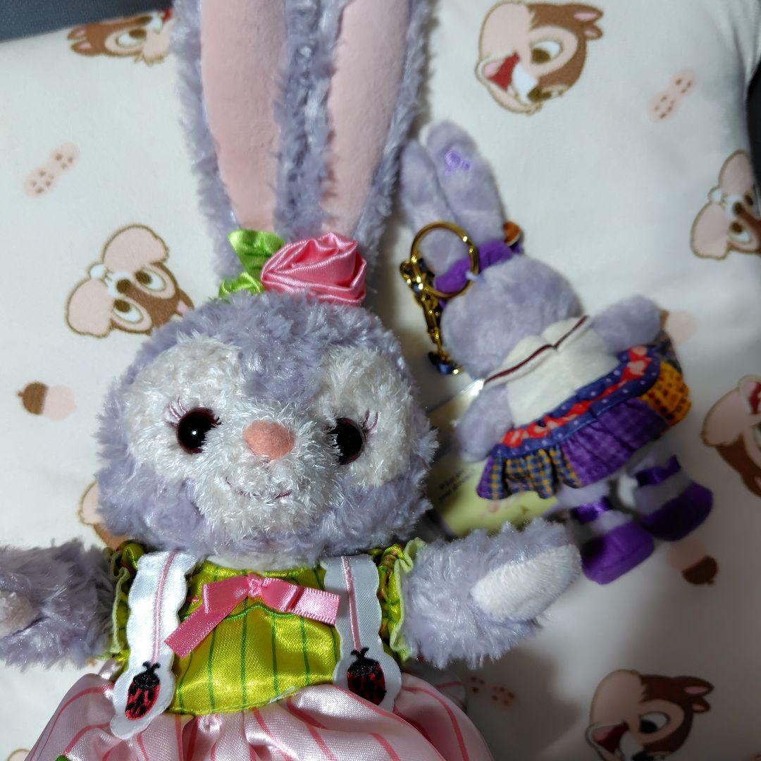 上海ディズニーステラルーぬいぐるみ、キーチェーン２点
