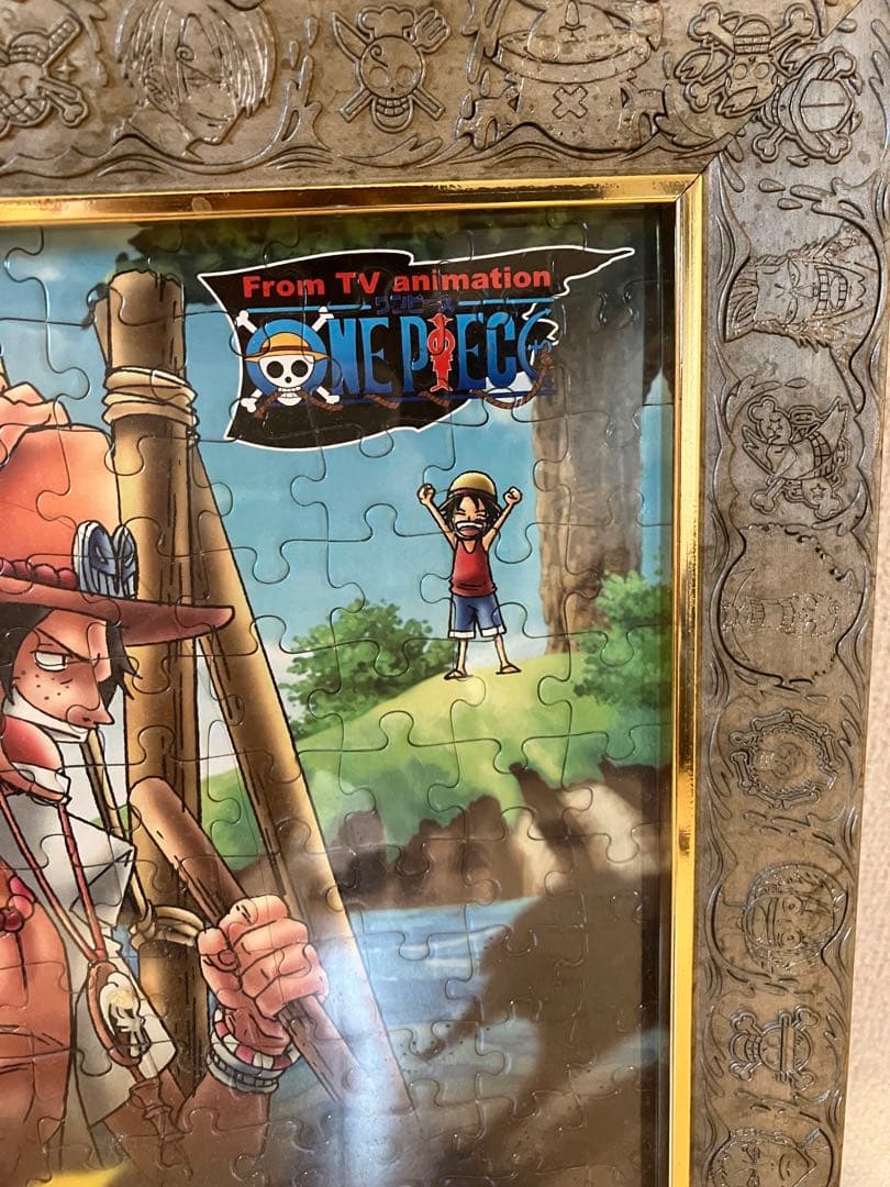 激レア　ワンピースパズル　額縁