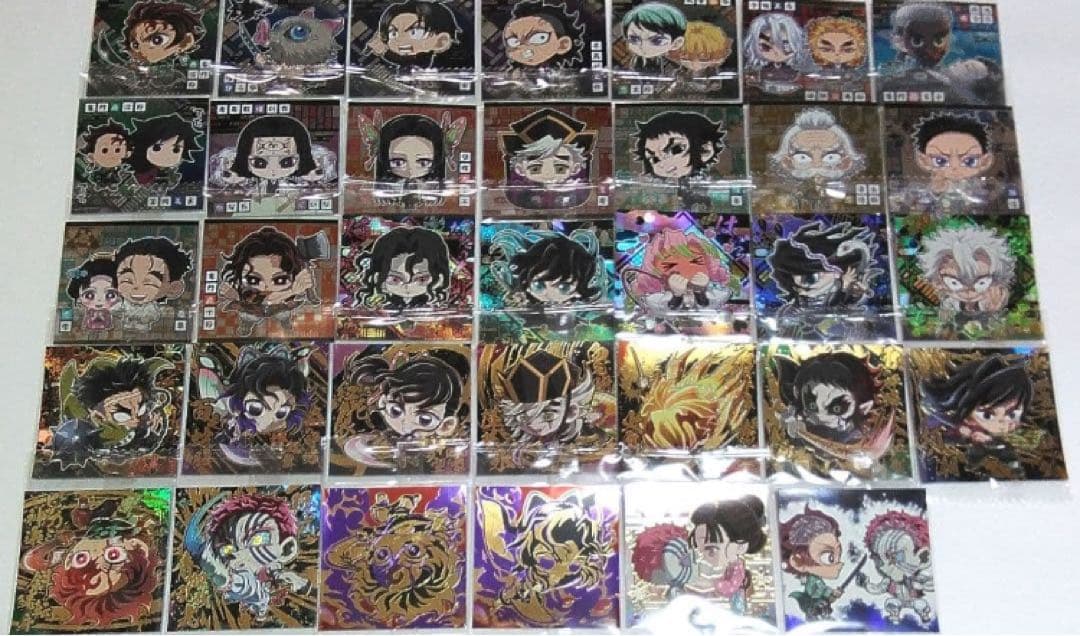 鬼滅の刃　にふぉるめーしょん ウエハース 其ノ十四 34種　コンプ　未開封