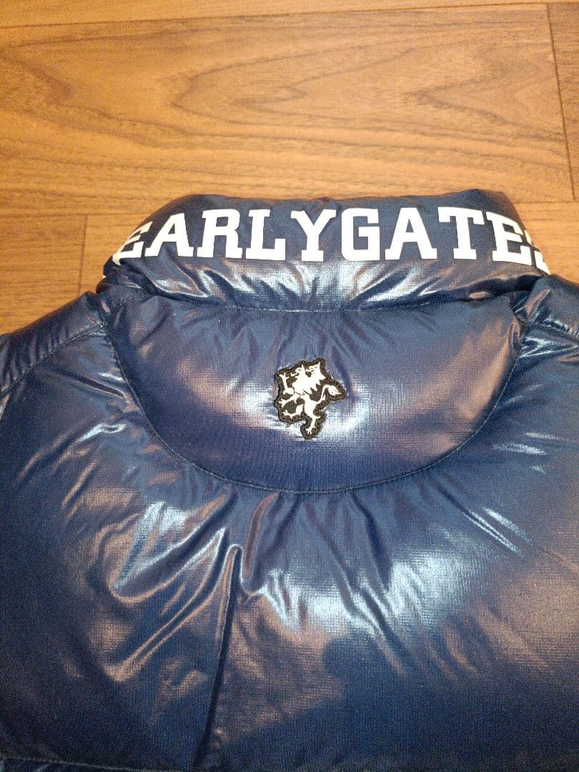 パーリーゲイツ　PEARYGATES　ダウンジャケット　2Way　サイズ5　紺