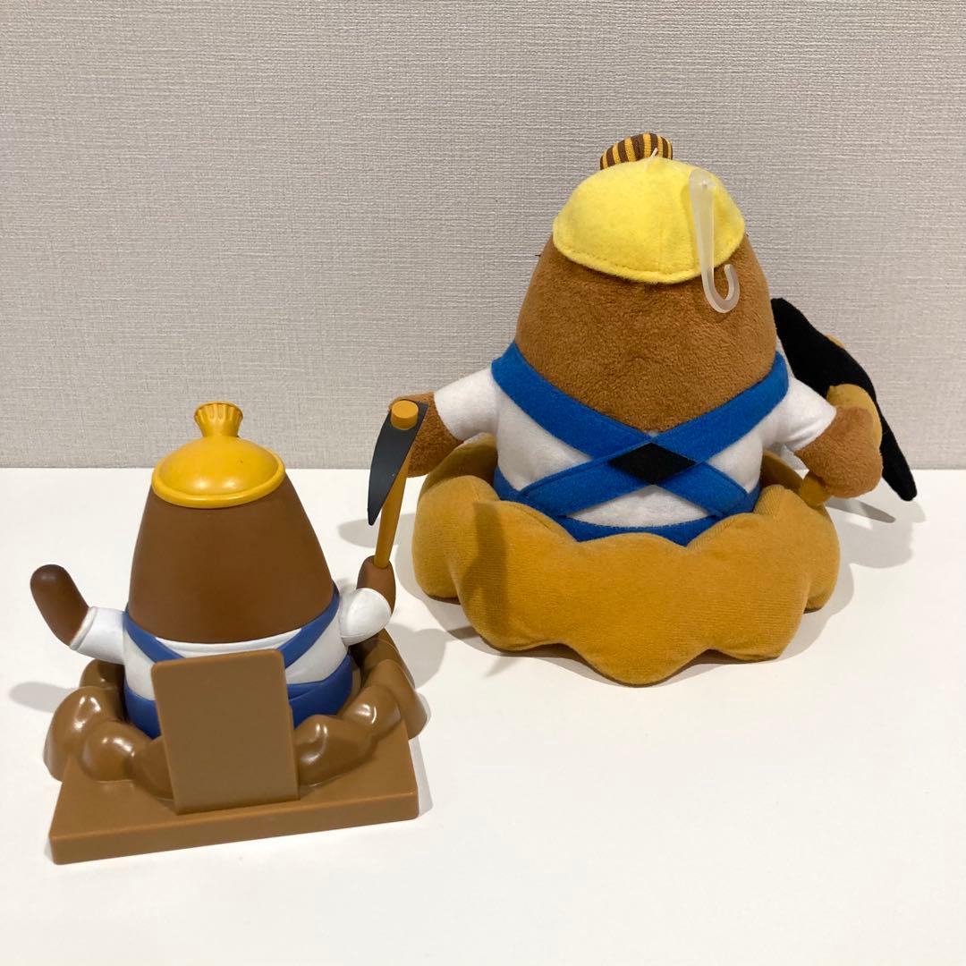 どうぶつの森リセットさん　メモスタンド・ぬいぐるみ2点セット