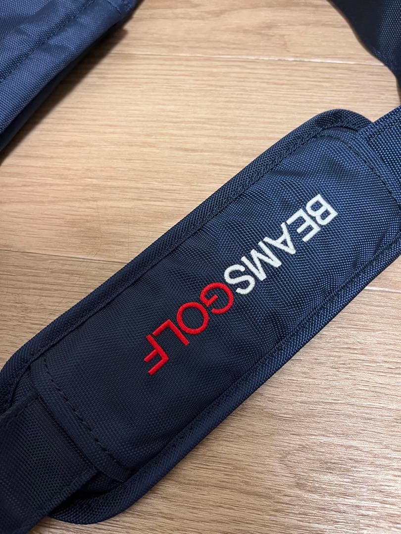 BEAMS GOLF ゴルフバッグ ネイビー