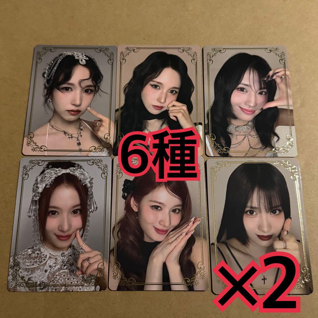 MISAMO ラキドロ　トレカ　6種　×2 箔押し　PLAY