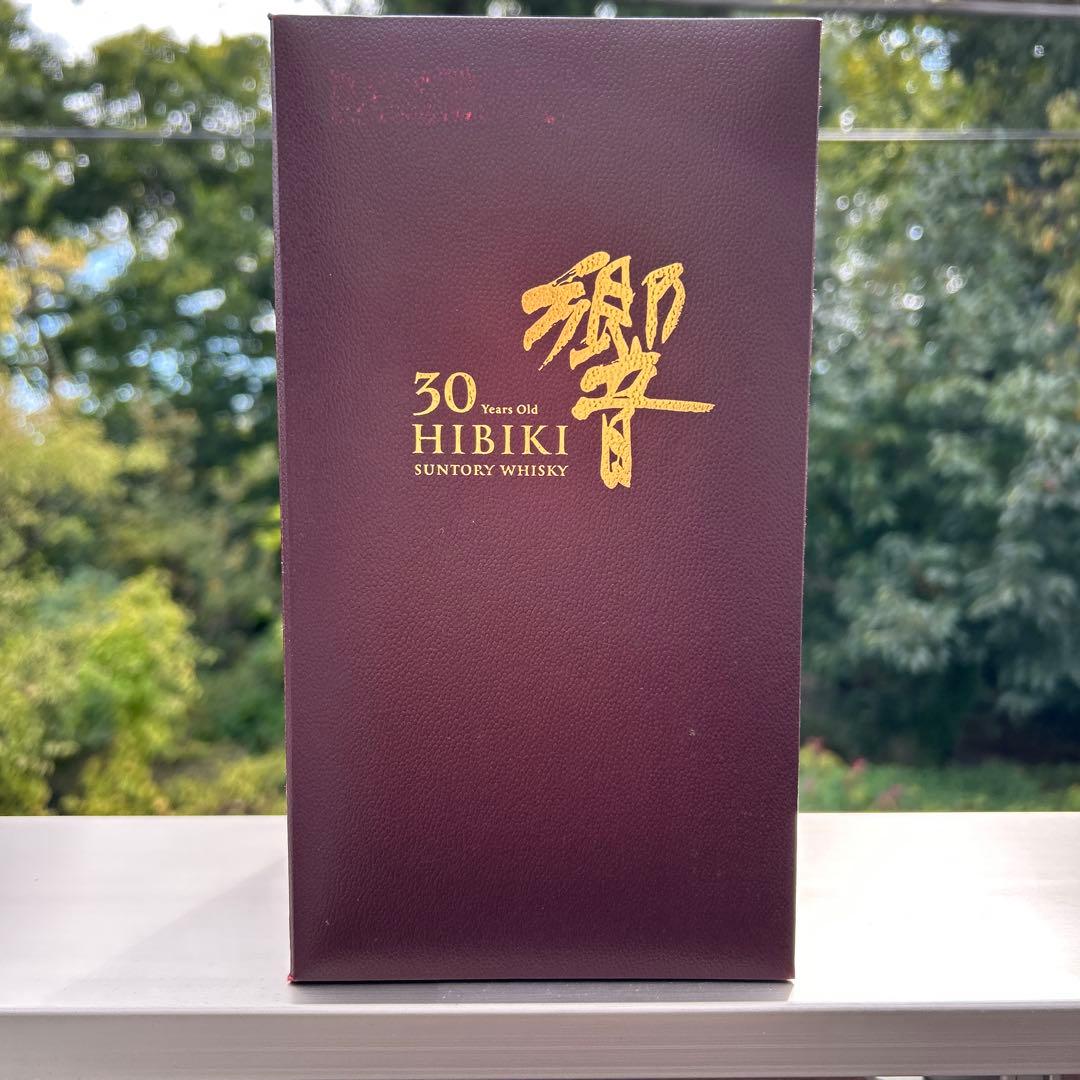 【未洗浄空瓶•化粧箱】Hibiki 響30年 ウイスキー