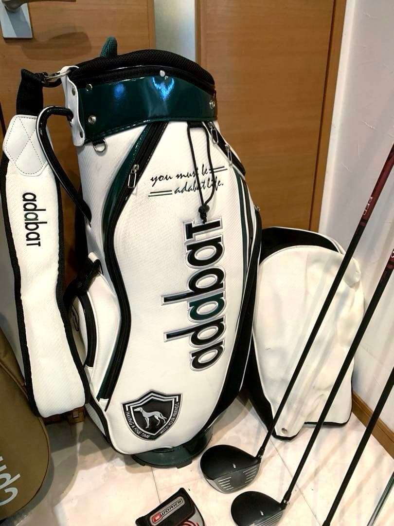豪華　良品　ウィルソン　ゴルフクラブ フルセット　バッグ／アダバット