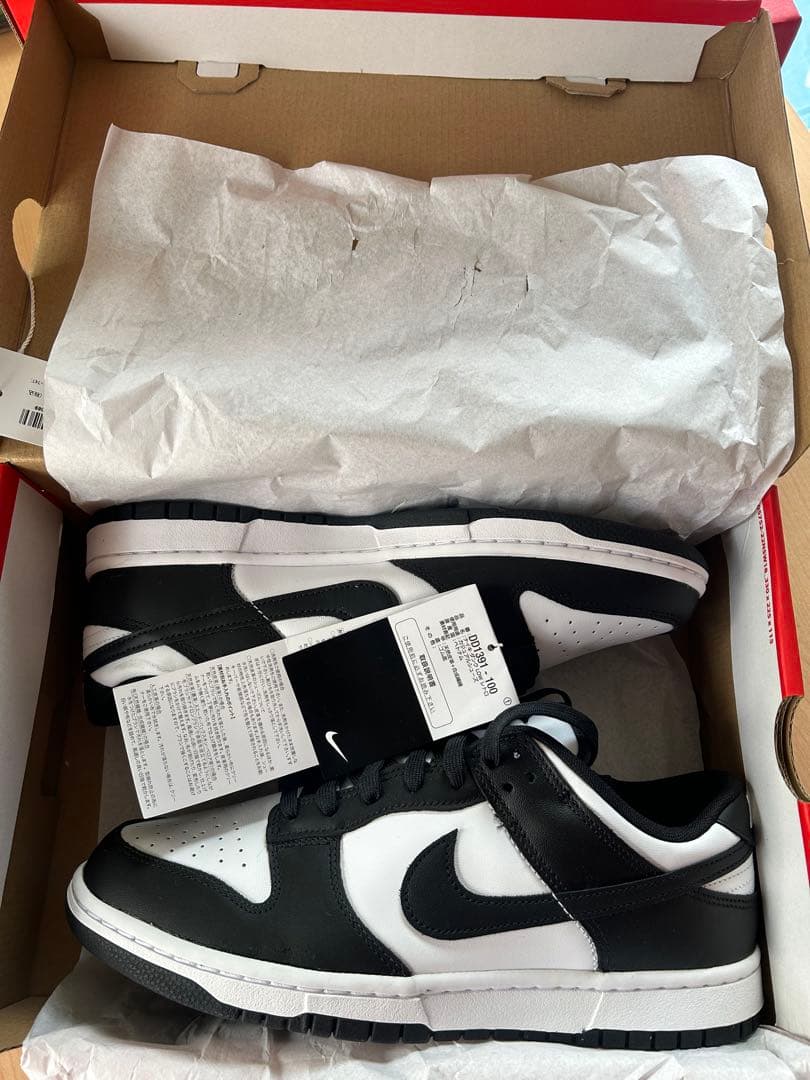Nike Dunk Low ブラック/ホワイト 新品未使用