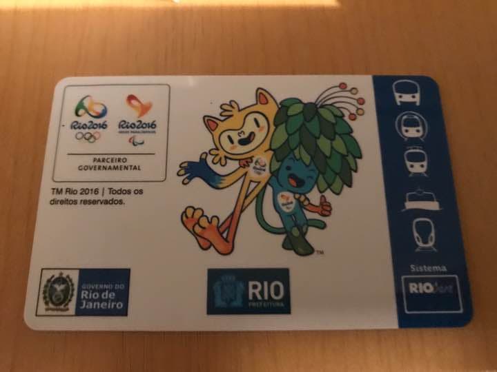 ブラジル   リオオリンピック   限定記念メトロカード  東京オリンピック
