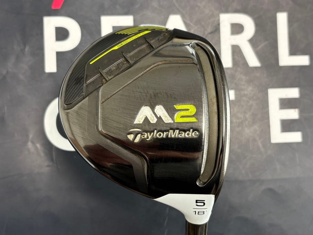 名機 TaylorMade M2 5W ヘッドカバー付き