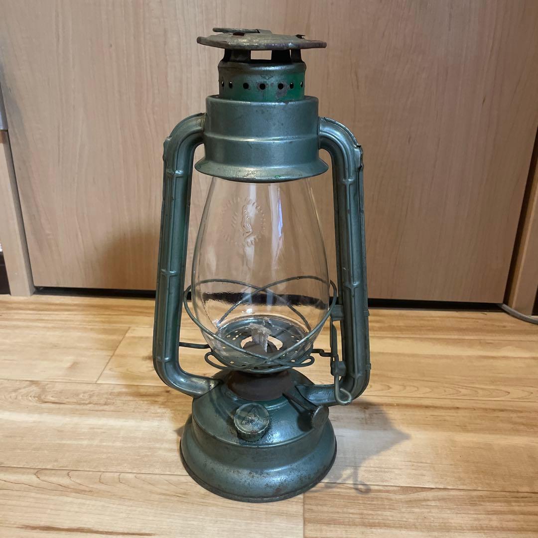 アンティーク　WINGED WHEEL No.500日本製 グリーンランタン