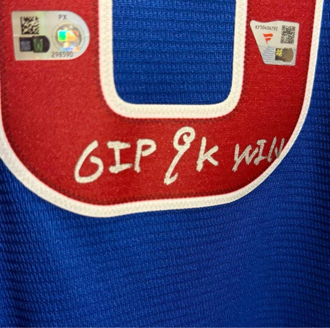 【※専用】今永昇太 直筆サイン ユニ 【MLBデビュー時】日付・成績 刻印複数入