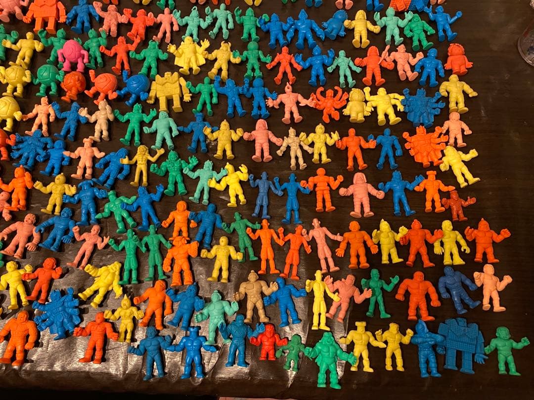 【当時物】キン肉マン消しゴム（キン消し）約470体