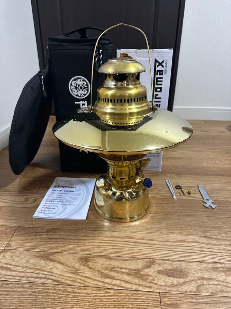 ペトロマックス hk500 リフレクター ケース付き