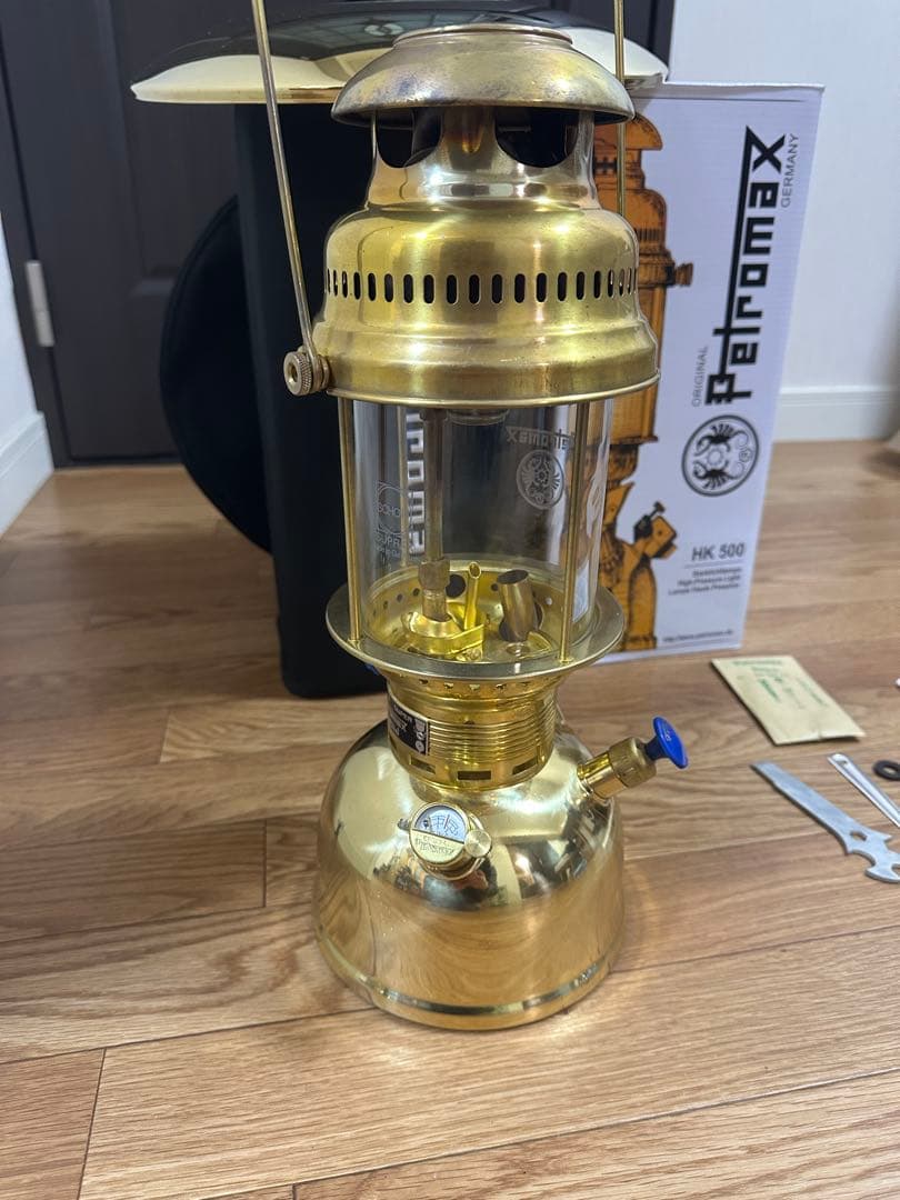 ペトロマックス hk500 リフレクター ケース付き