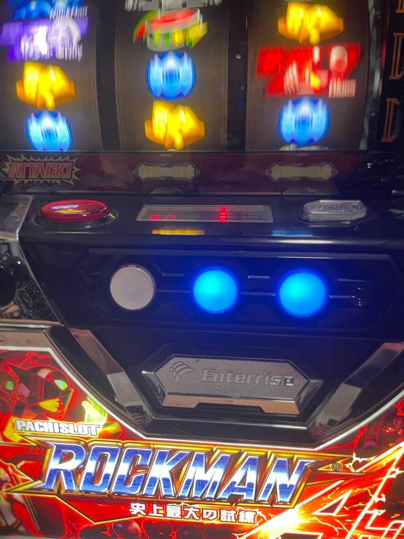 パチスロ　ロックマンアビリティ　メダル不要機搭載　作動確認済み