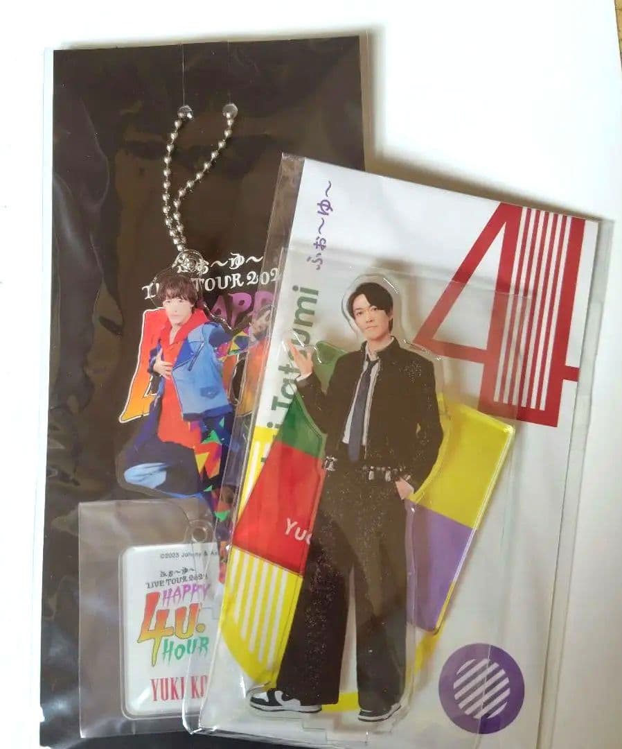 ふぉ～ゆ～　グッズ　アクリルスタンド　アクスタ　辰巳雄大　越岡裕貴