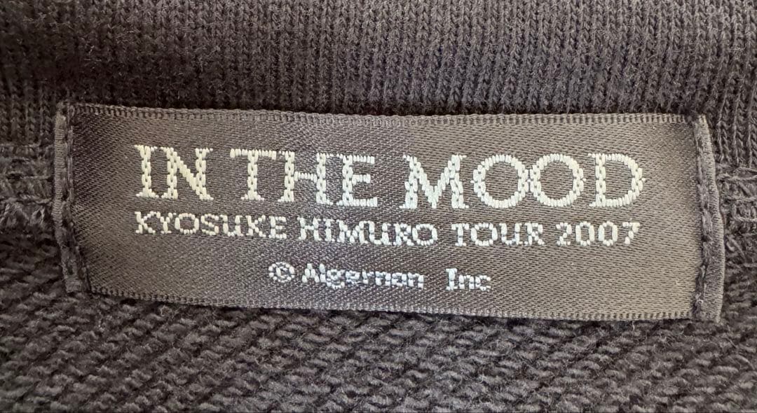 TOUR2007 IN THE MOOD パーカー氷室京介　サイズL