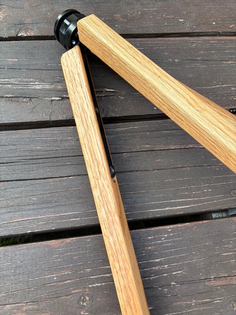 木製三脚オーク材（サイドテーブル用）