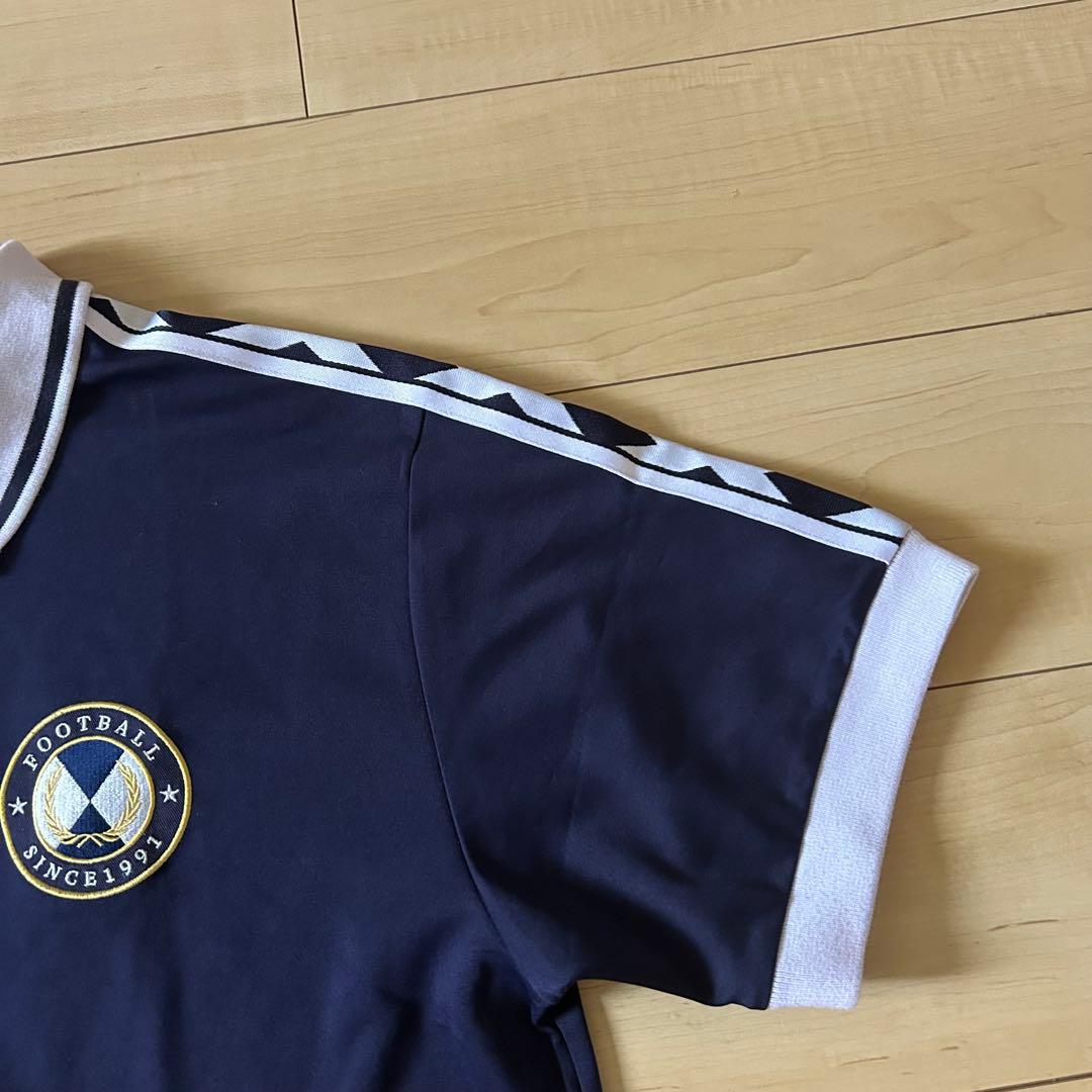 XLARGE サッカー ポロシャツ ネイビー　XL