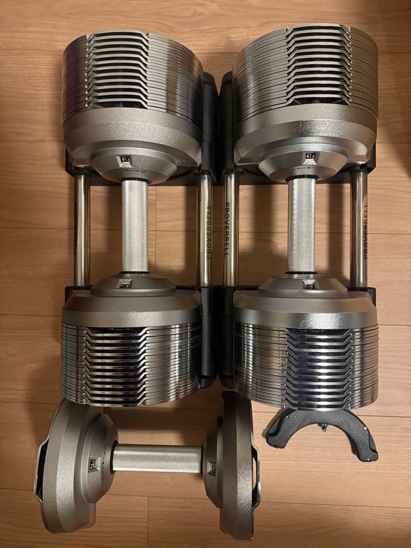 【引渡し限定】プロバーベル41.5×2 予備ハンドル付