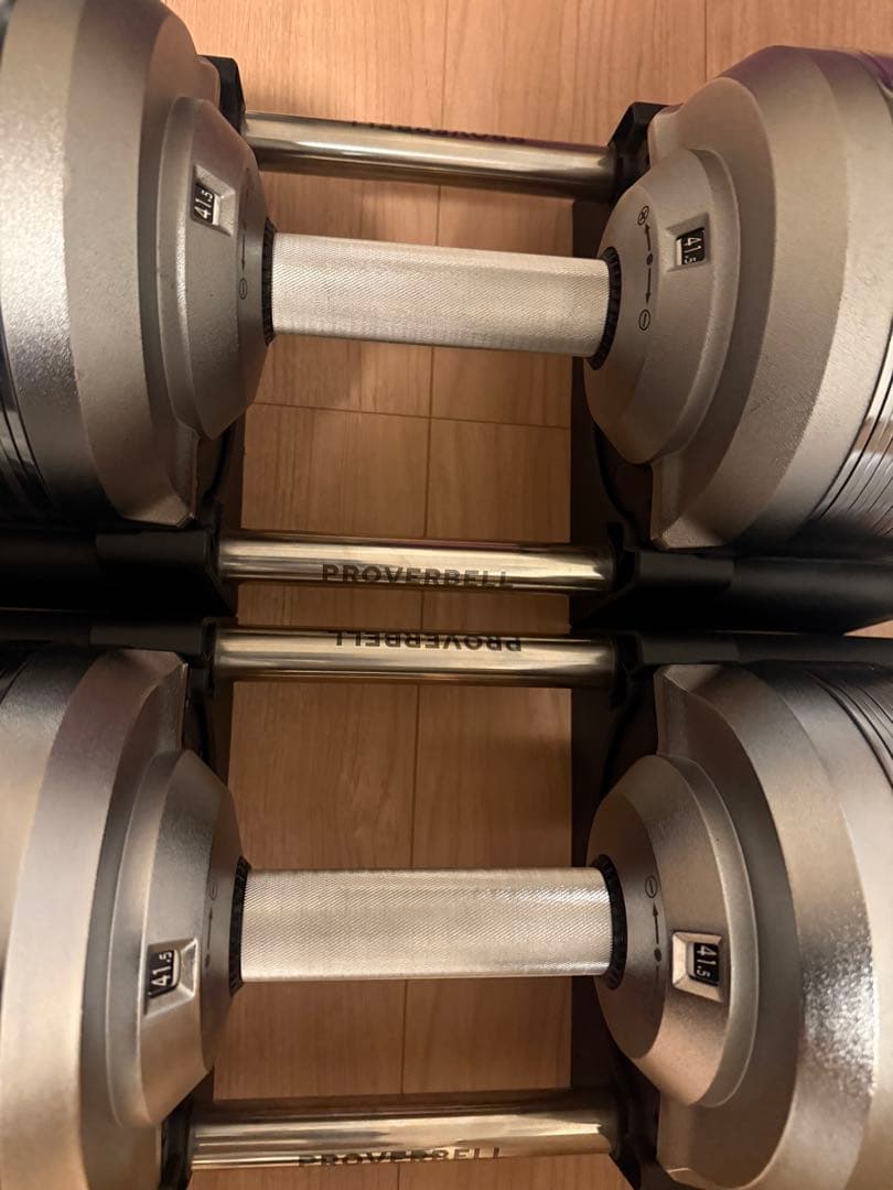 【引渡し限定】プロバーベル41.5×2 予備ハンドル付