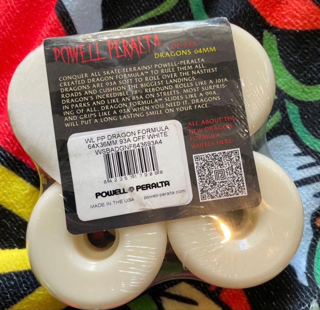 Powell Peralta Dragons 64mm93a スケボーウィール