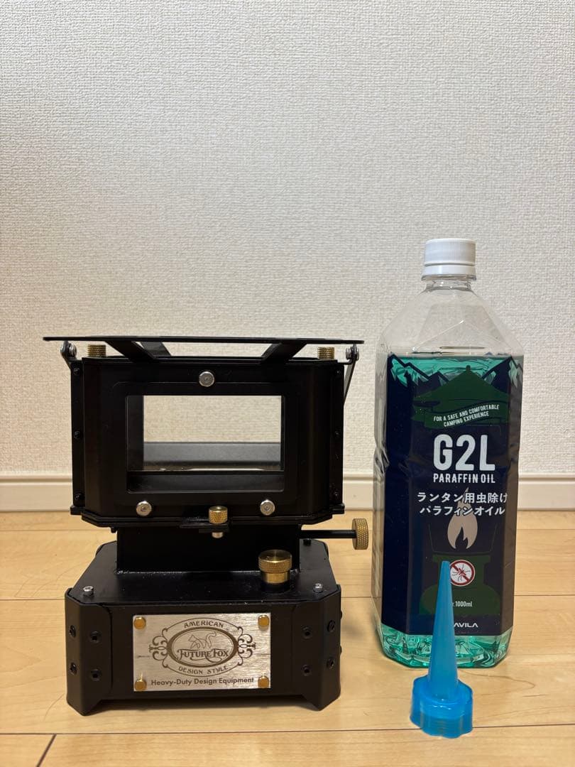 パラフィンオイルストーブ G2L(1.9L)オイル付
