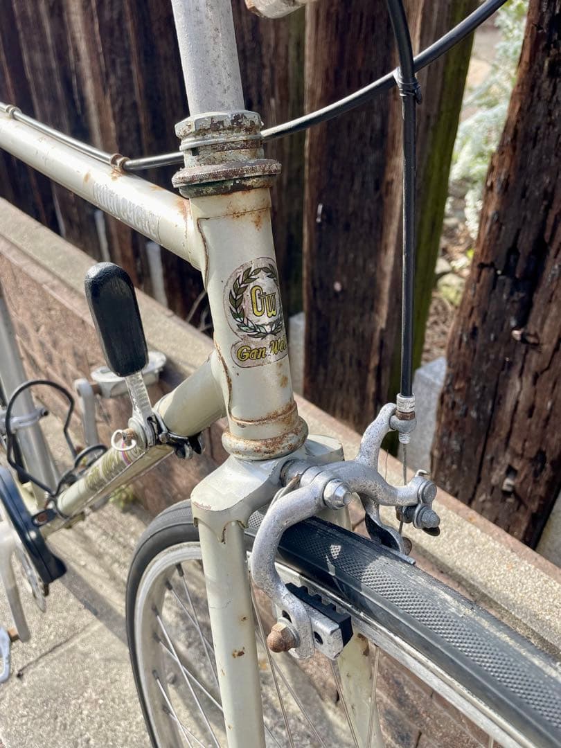 激レア ガンウェル 軽量丹下チャンピオン ビンテージクロモリとりあえず乗れます