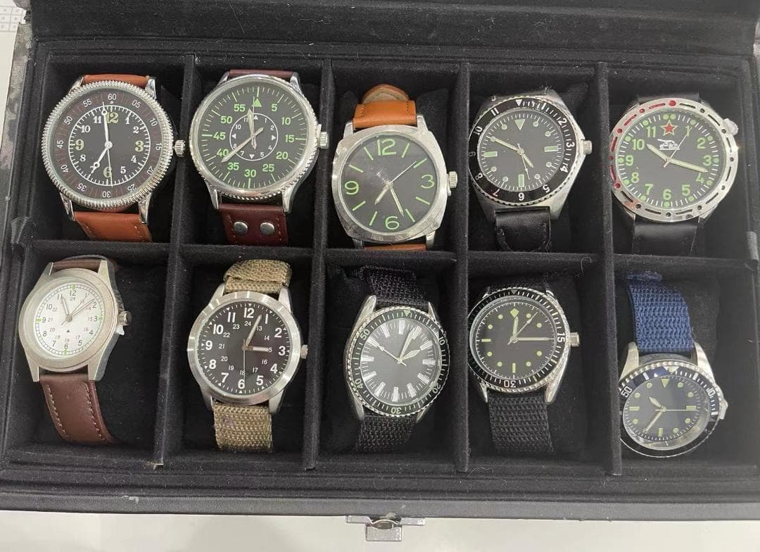 腕時計のコレクション