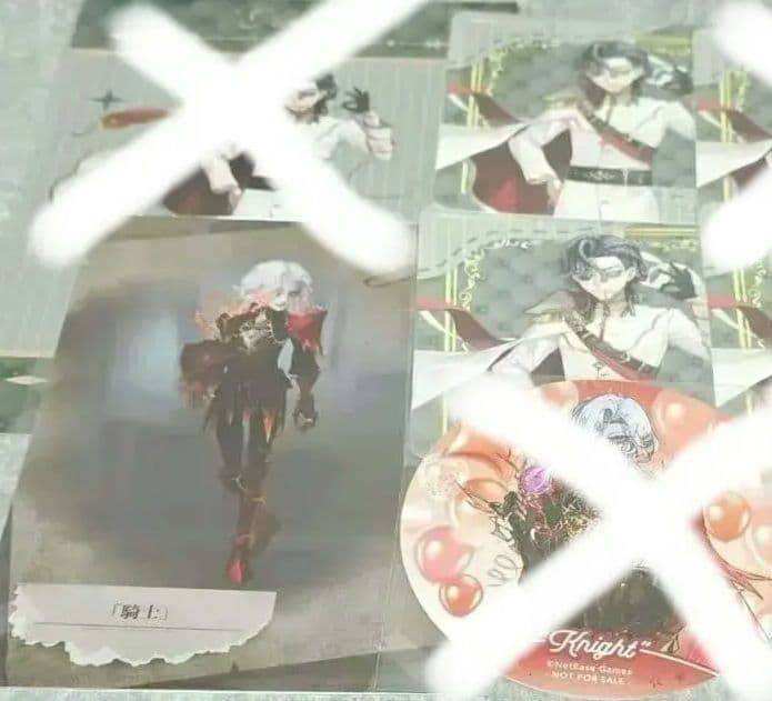 【コメント無しいいねで値上げ バラ売り可】 第五人格 「騎士」 グッズセット