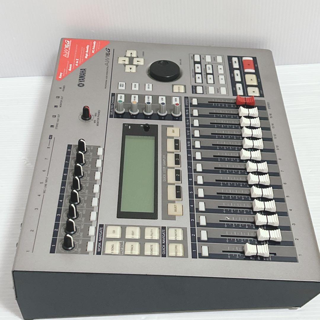 【動作OK】　YAMAHA AW16G MTR マルチトラックレコーダー