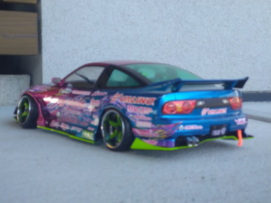ReveD　WISTERIA 180SX　ラジコンボディ