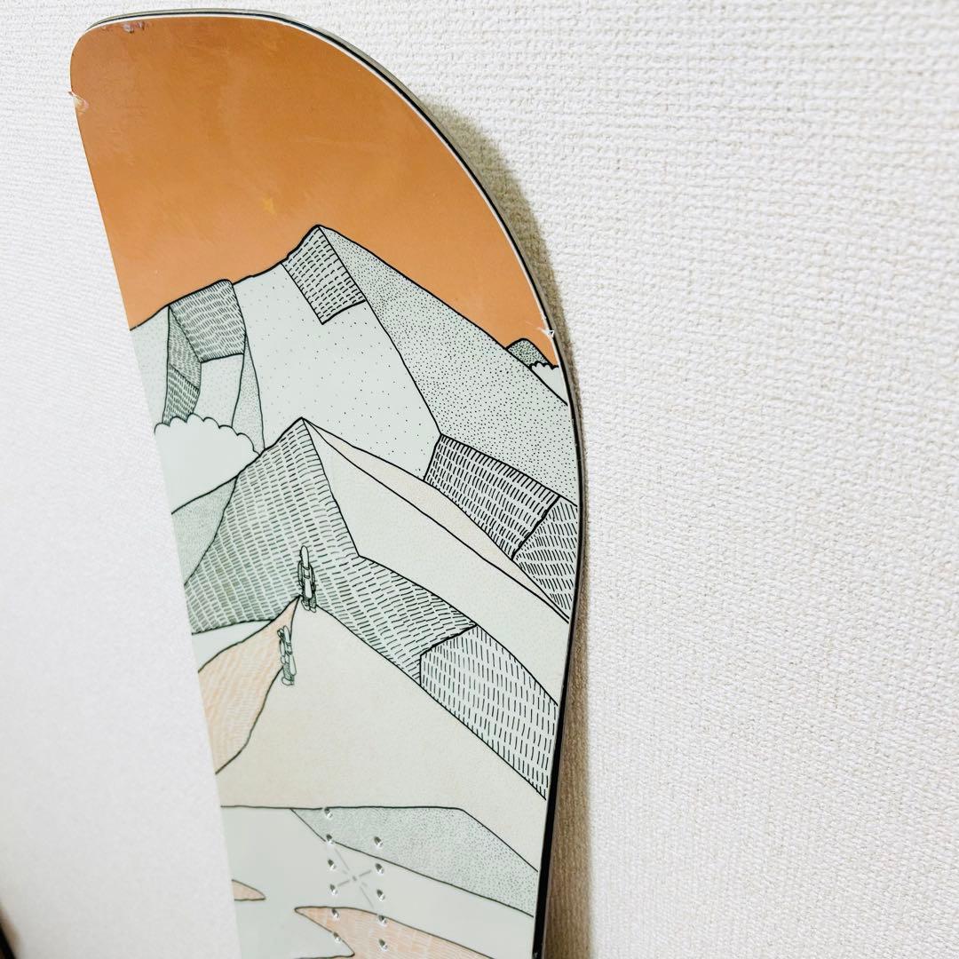 極美品 ROME×KM4K paradise stick 148 スノボ
