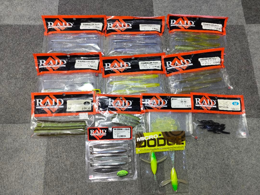 バス釣り セット まとめ売り 引退