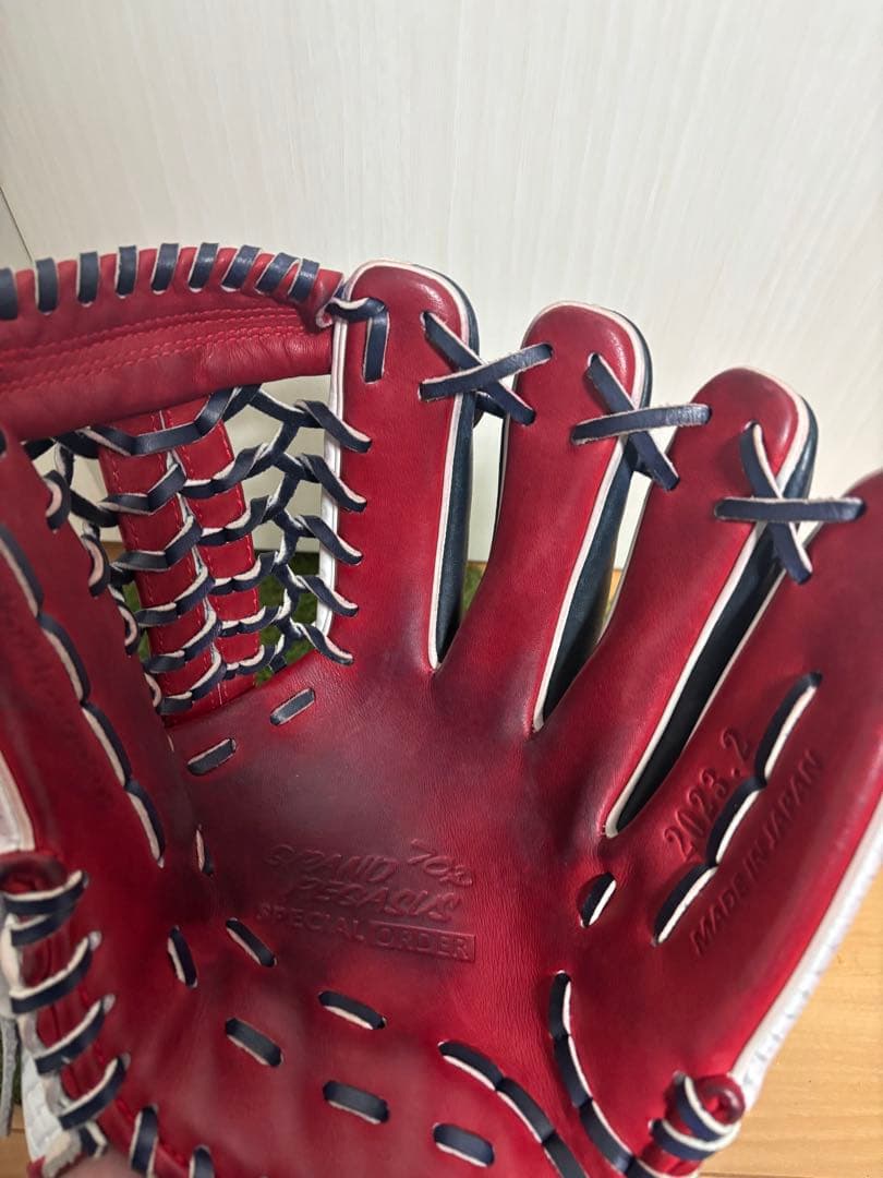 プロ支給品　実使用　WBC韓国代表　キムハソン　ワールドペガサス　内野手　コユニ