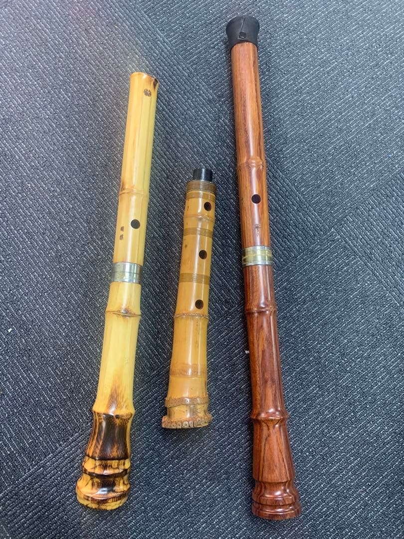 尺八 竹製 3本セット