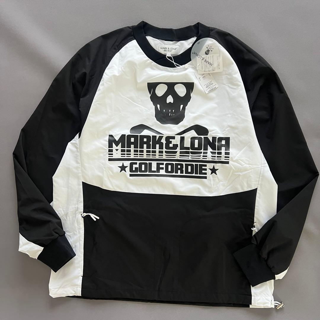 【新品】MARK&LONA マークアンドロナ　スニード　ナイロンジャケット　白黒