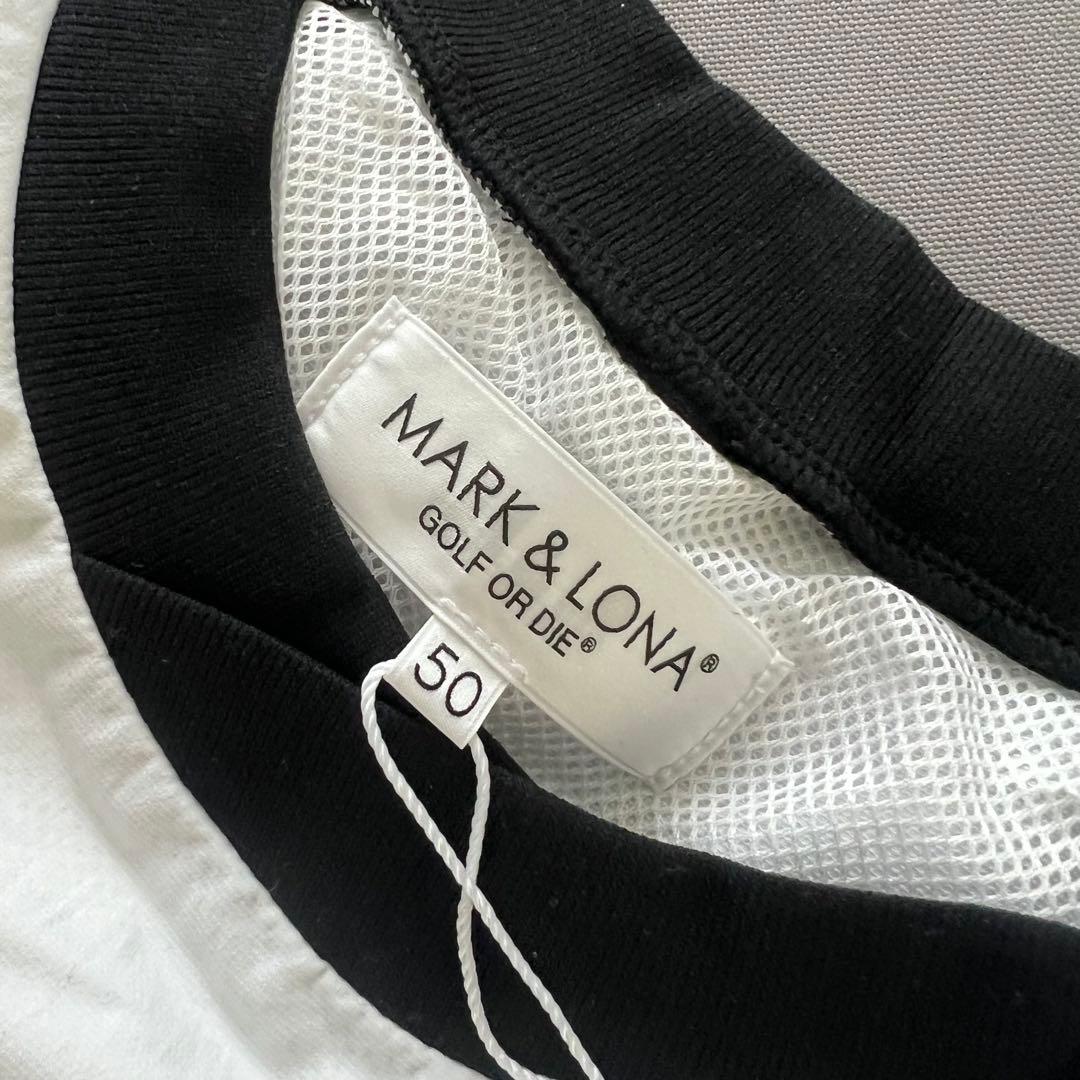 【新品】MARK&LONA マークアンドロナ　スニード　ナイロンジャケット　白黒