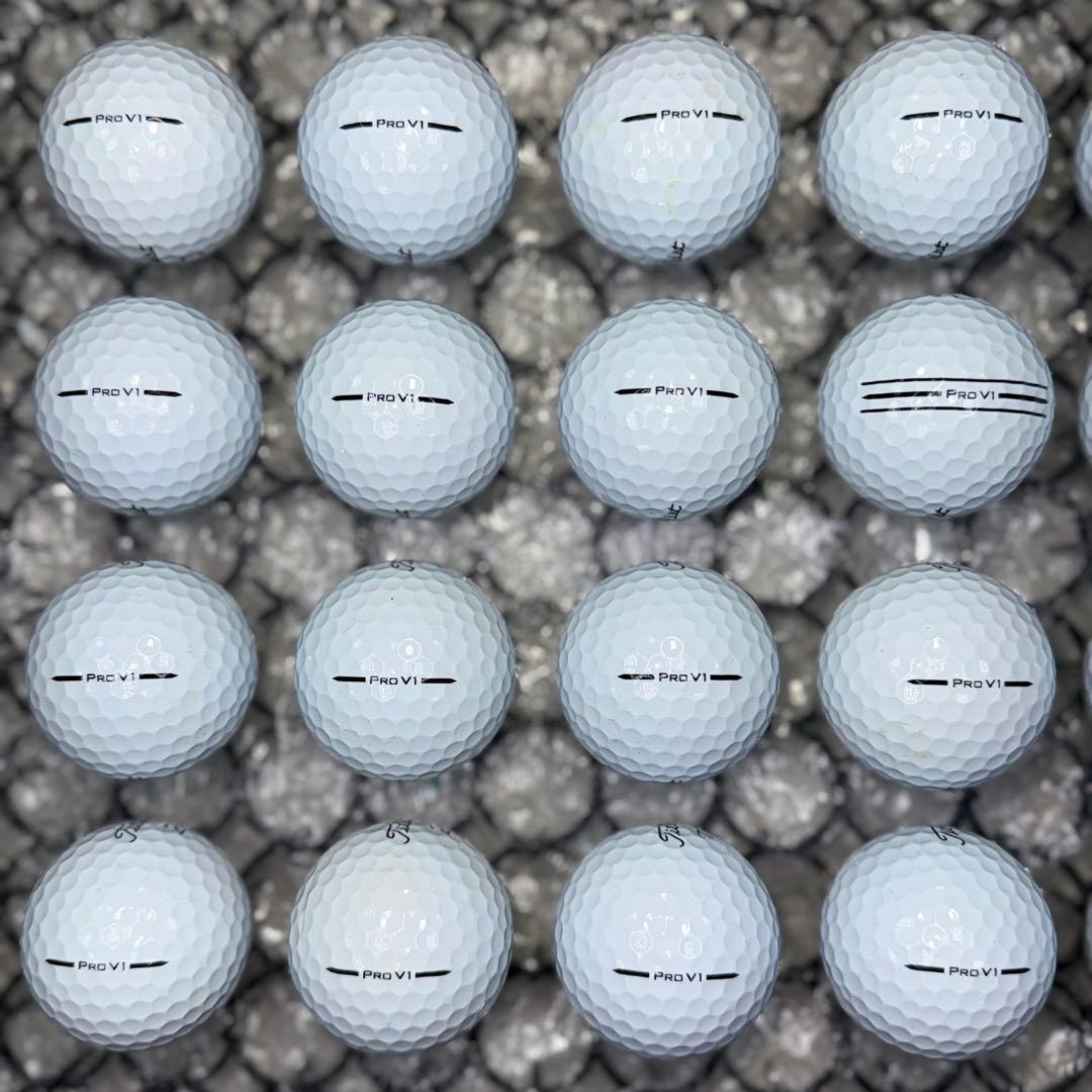 ロストボール タイトリスト pro v1 20球 Sランク 48 おまけtee付