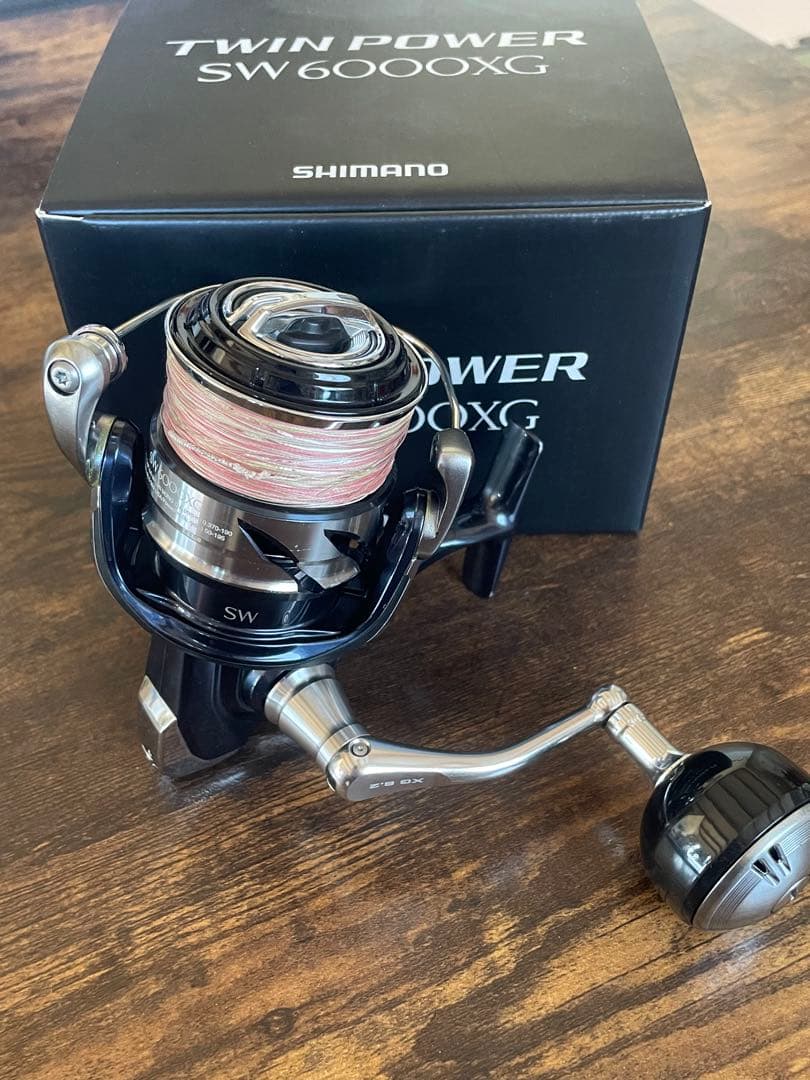 【美品】　シマノ　21 ツインパワーSW 6000XG