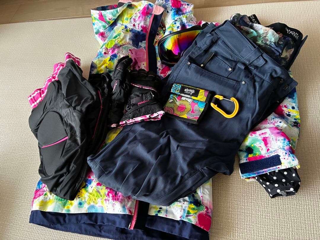 スノボードウェア　レディースサイズ　フルセット