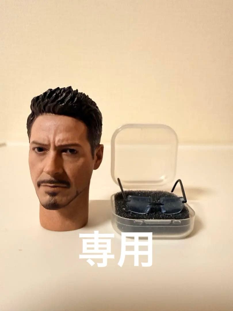 新品Hot Toys ヘッド トニースターク アイアンマン マーク47