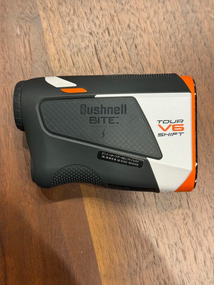 【美品】Bushnell ピンシーカー ツアーV6シフトジョルト ホワイト