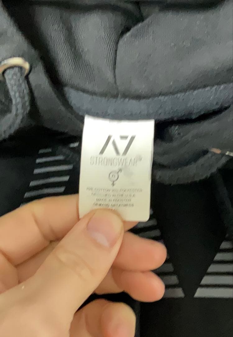 【希少なXLサイズ】a7 bar grip ブラック フーディー