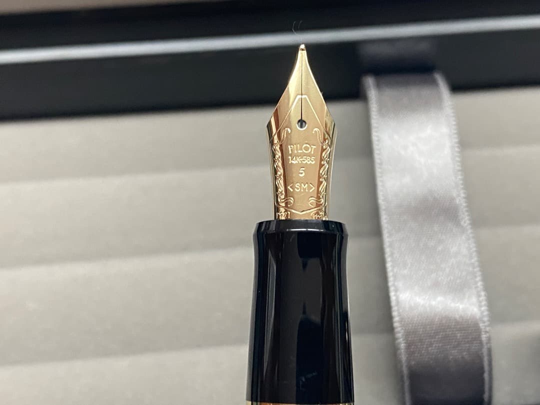 パイロット 万年筆 カスタム74 ペン種 SM FKKN-12SR-BSM