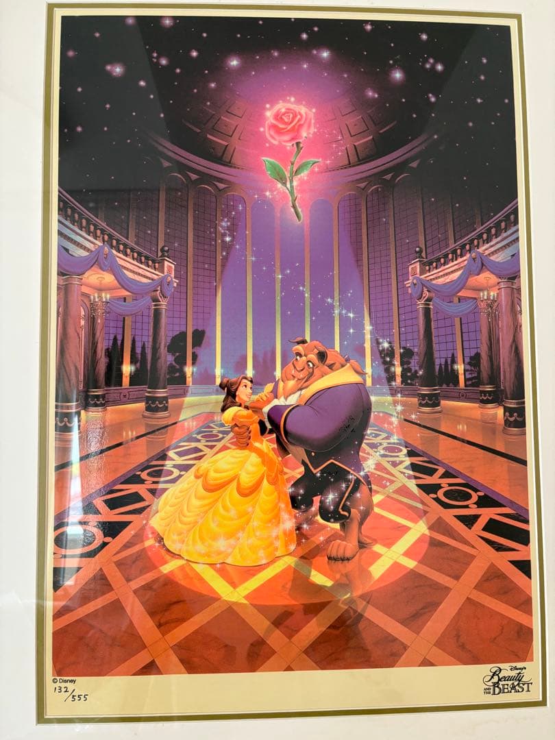 美女と野獣「マジックオブラブ」ディズニー絵画