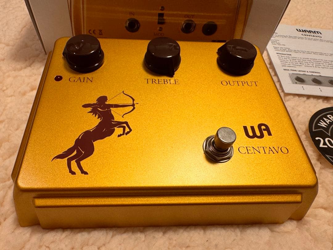 【極美品】WARM AUDIO CENTAVO ギターエフェクター