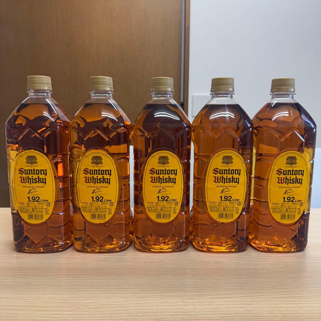サントリー 角ウイスキー 1.92L 5本 【新品未開封】