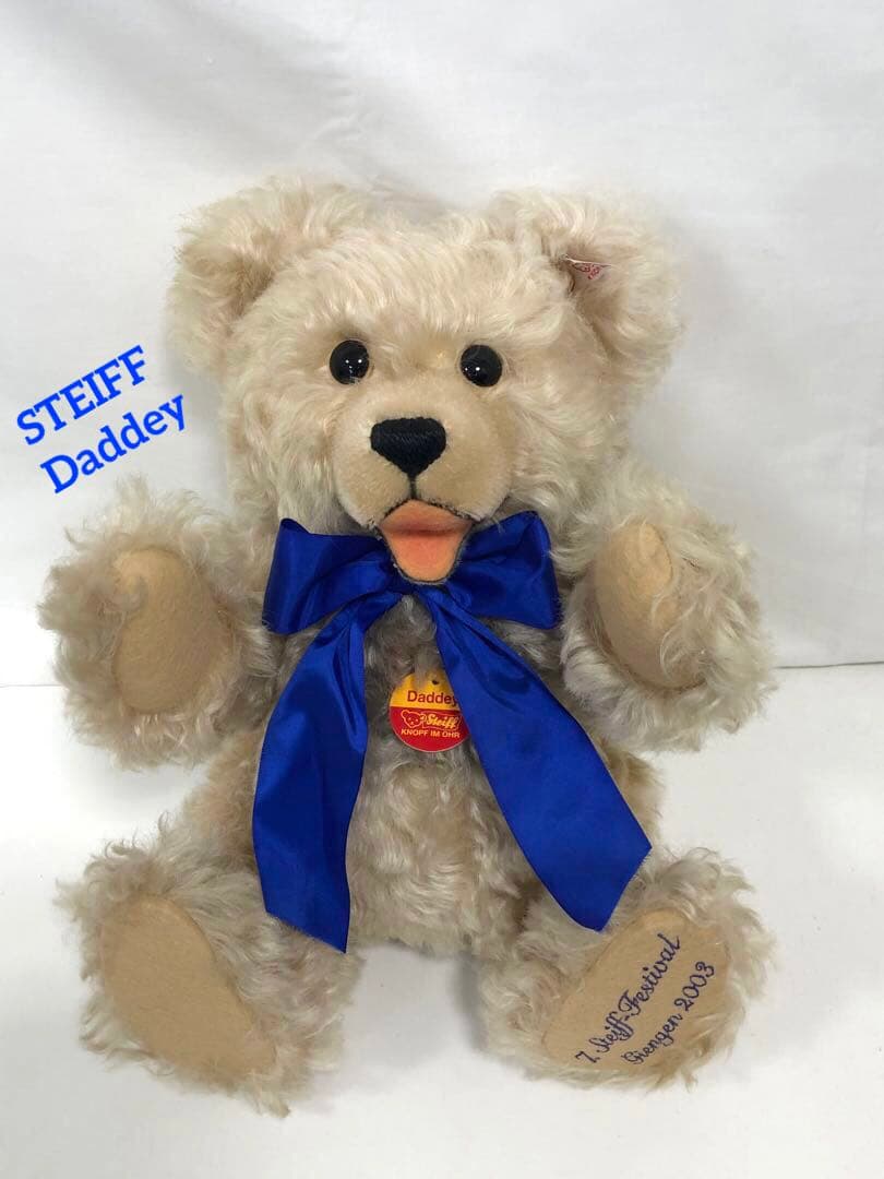 STEIFF シュタイフ　Daddey ぬいぐるみ　テディベア