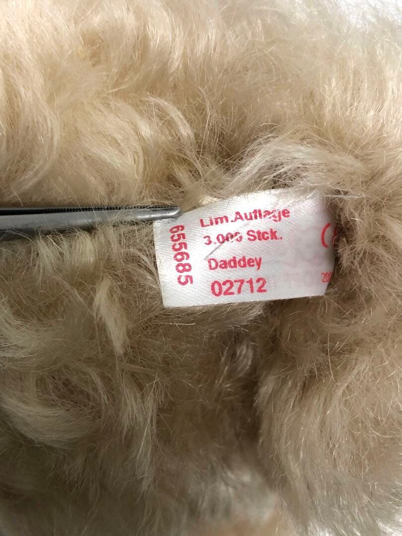 STEIFF シュタイフ　Daddey ぬいぐるみ　テディベア